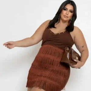 Vestido Franja de Alcinha 46/48